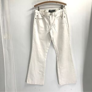 Calvin Klein Jeans White Low Rise Flare Size 6 Women’s Jeans